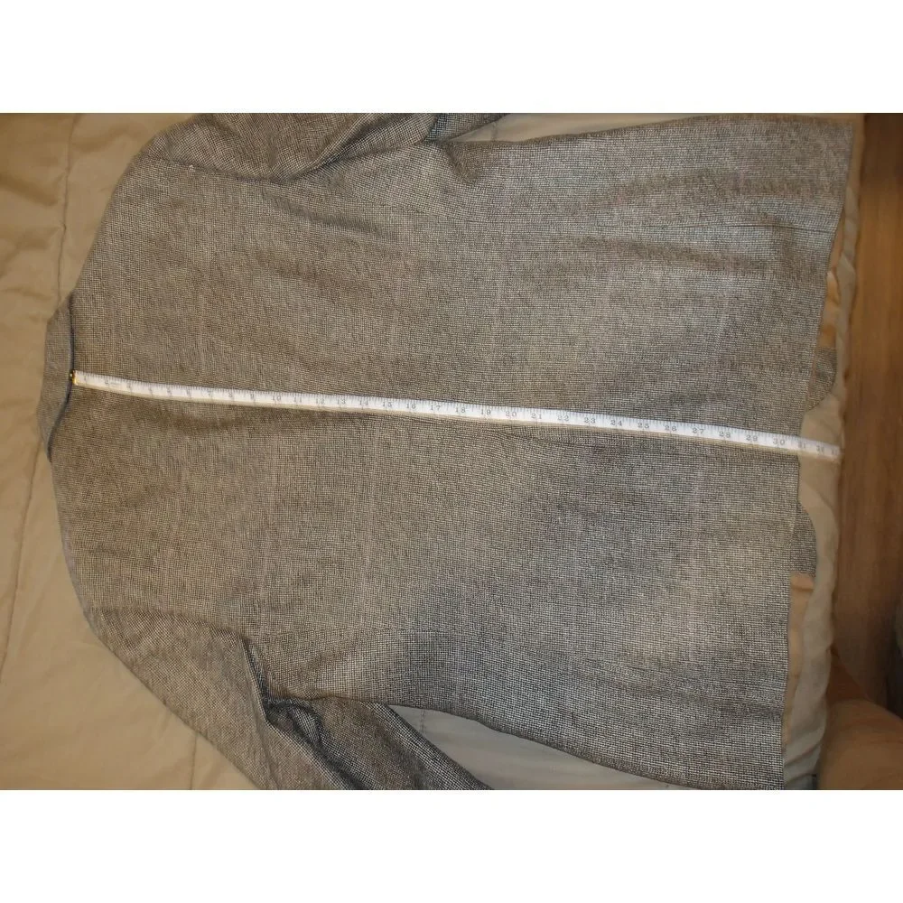 Vintage Polo University Club by Ralph Lauren Grey Wool Herringbone‎ Blazer